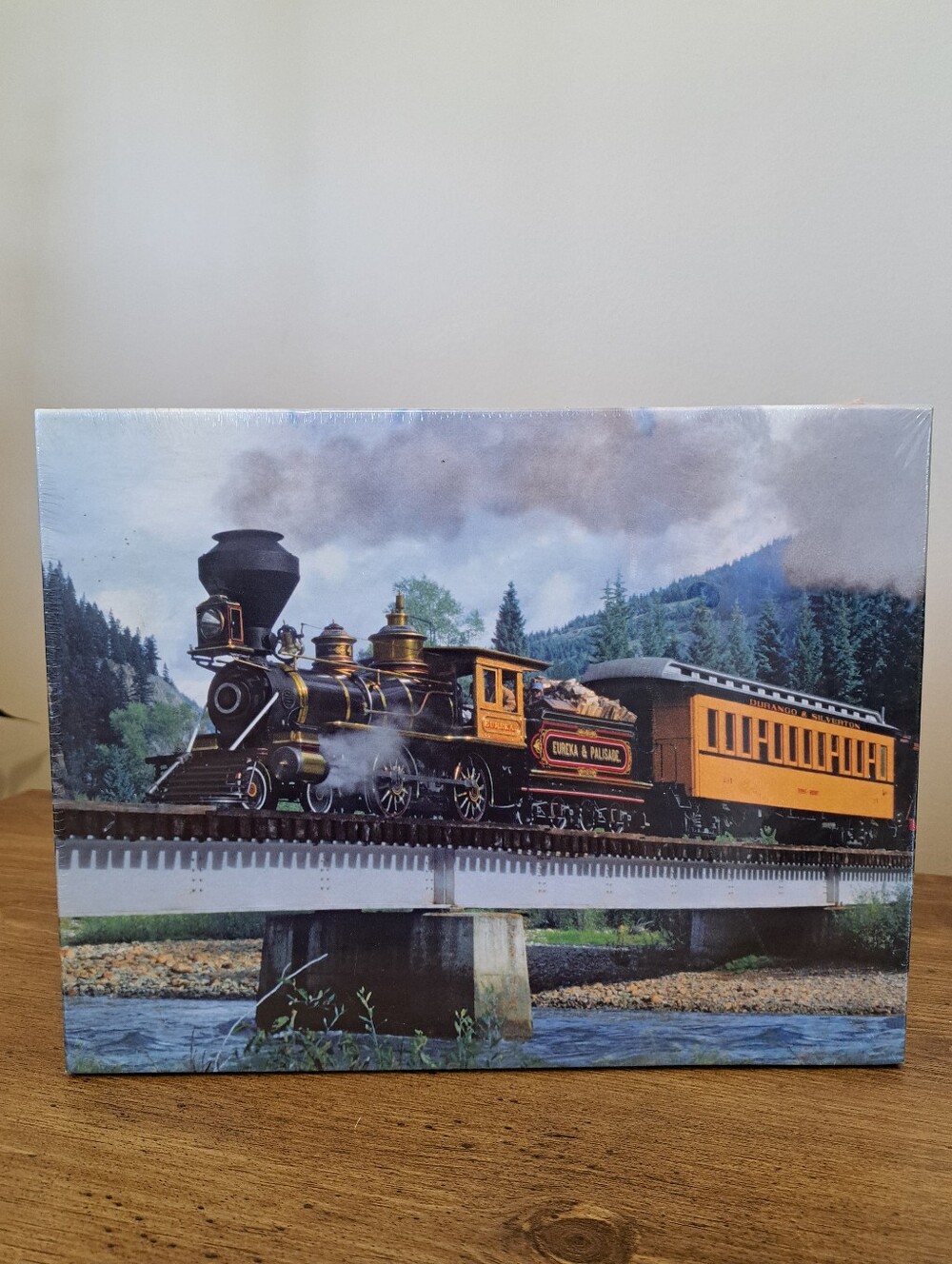Springbok 500 Piece Jigsaw Puzzle Sealed New In Box Durango Express Train As Is